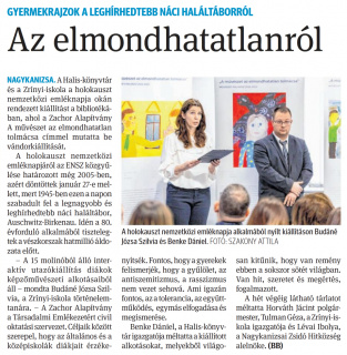 Zalai Hírlap 2025 01 28 023sz 01old - Az elmondhatatlanról.jpg Zalai Hírlap 2025 01 28 023sz 01old - Az elmondhatatlanról.jpg